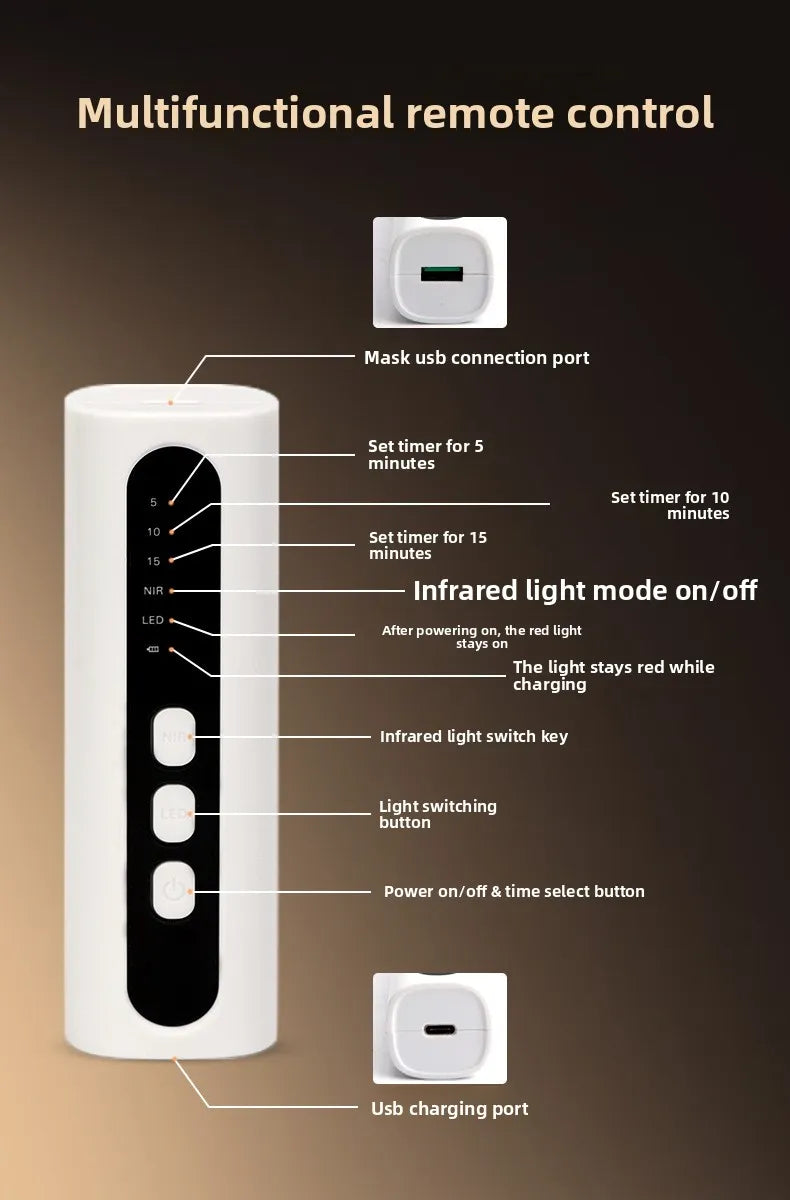 Photon Light Energy Light Therapy Mask™